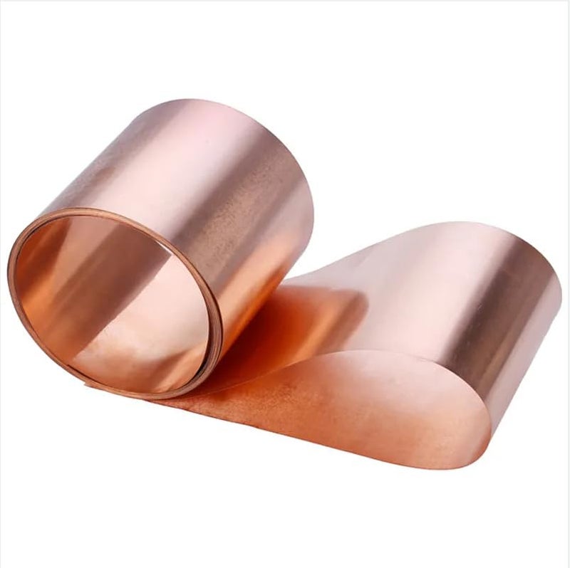 MTTHAHA Pure Copper Sheet Roll, Copper Flashing General Use or Roofing Flashing Roll - DIY (18Ga6 Width, 5FT) - Image 5